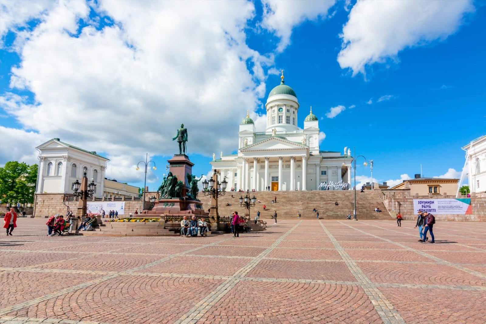 Finland, Helsinki Centerアパートメント エクステリア 写真